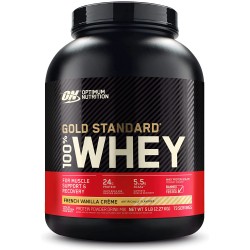 Optimum Nutrition 100% Whey Gold Standard - 2270 грамм французский ванильный крем