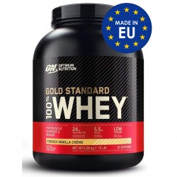 Optimum Nutrition 100% Whey Gold Standard - 2260-2280 грамм (EU) французский ванильный крем