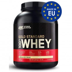 Optimum Nutrition 100% Whey Gold Standard - 2260-2280 грамм (EU) ванильное мороженое