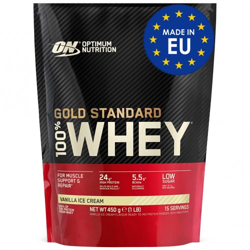 Optimum Nutrition 100% Whey Gold Standard - 450 грамм (EU) двойной шоколад