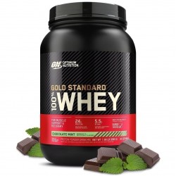 Optimum Nutrition 100% Whey Gold Standard - 837-909 грамм шоколад-ментол