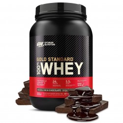 Optimum Nutrition 100% Whey Gold Standard - 837-909 грамм двойной шоколад