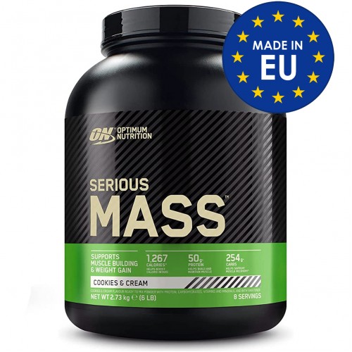 Гейнер Optimum Nutrition Serious Mass - 2730 грамм (EU)