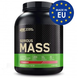Optimum Nutrition Serious Mass - 2730 грамм (EU) клубника