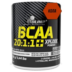 Olimp BCAA 20:1:1 Xplode Powder - 200 грамм кола