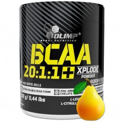 Olimp BCAA 20:1:1 Xplode Powder - 200 грамм груша