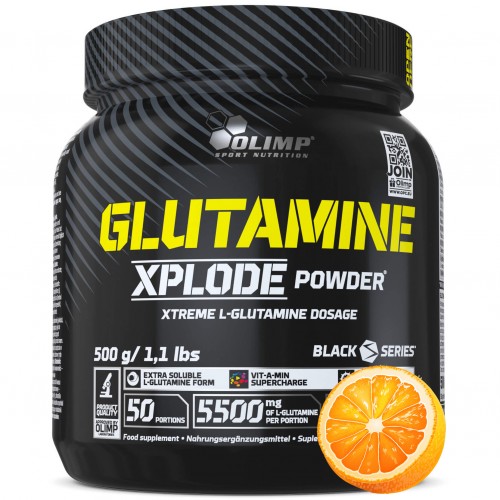 Olimp Glutamine Xplode Powder - 500 грамм апельсин