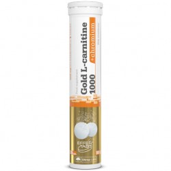 Olimp Gold L-Carnitine 1000 + Chromium - 20 шипучих таблеток (13.10.23)