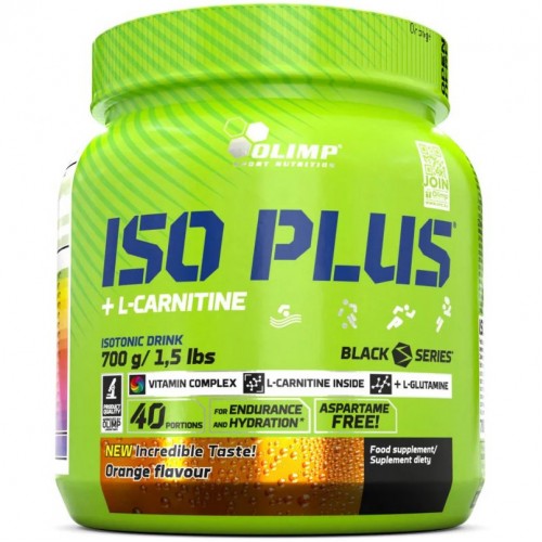 Изотоник Olimp Iso Plus Powder - 700 грамм апельсин