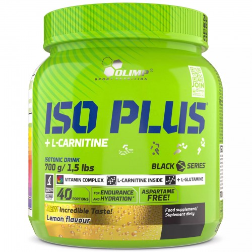 Изотоник Olimp Iso Plus Powder - 700 грамм лимон