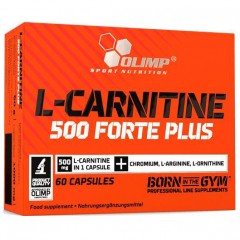 Отзывы Olimp L-Carnitine 500 Forte Plus - 60 капсул
