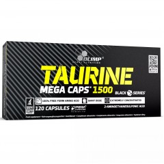 Таурин Olimp Taurine Mega Caps 1500 mg - 120 капсул