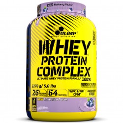 Olimp Whey Protein Complex 100% - 2270 грамм (банка) черника