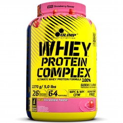 Olimp Whey Protein Complex 100% - 2270 грамм (банка) клубника