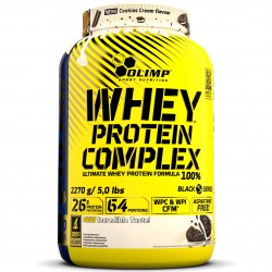 Olimp Whey Protein Complex 100% - 2270 грамм (банка) печенье-крем