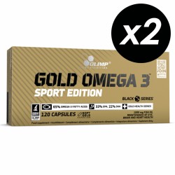 Olimp Омега-3 Gold Omega 3 Sport Edition - 240 капсул (2 шт по 120 капсул)