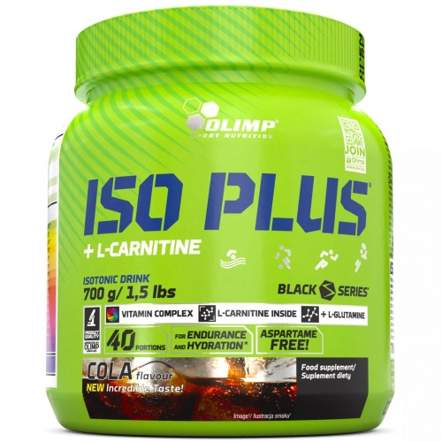 Изотоник Olimp Iso Plus Powder - 700 грамм кола