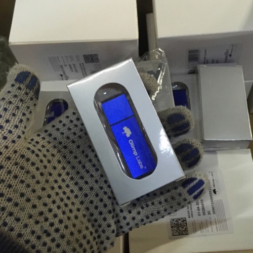 Olimp флешка (синяя)