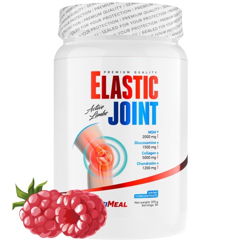 Для суставов и связок  OptiMeal Elastic Joint - 375 грамм малина