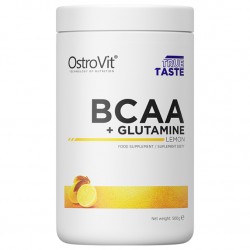 OstroVit BCAA + Glutamine - 500 грамм лимон