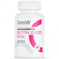 Отзывы OstroVit Biotin 10.000 MAX - 60 таблеток