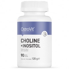 Холин и инозитол OstroVit Choline + Inositol - 90 таблеток
