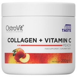 OstroVit Collagen + Vitamin C - 200 грамм персик