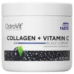 OstroVit Collagen + Vitamin C - 200 грамм чёрная смородина