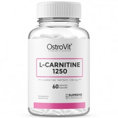 Отзывы Л-Карнитин Тартрат OstroVit L-Carnitine Tartrate 1250 mg - 60 капсул