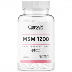 Отзывы Метилсульфонилметан OstroVit MSM 1200 mg Supreme Capsules - 60 капсул