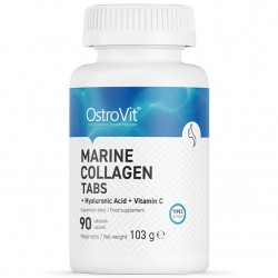 OstroVit Marine Collagen + Hyaluronic Acid + Vitamin C - 90 таблеток