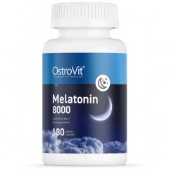 Мелатонин OstroVit Melatonin 8000 8 mg - 180 таблеток