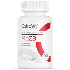 Тестобустер, Магний + Цинк + Витамин B OstroVit MgZB - 90 таблеток