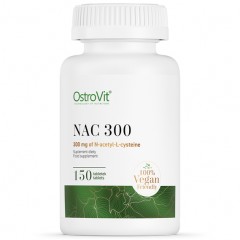 Отзывы OstroVit NAC (N-Acetyl-L-Cysteine) 300 mg - 150 таблеток