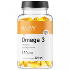 Жирные кислоты OstroVit Omega 3 - 180 капсул