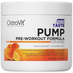 OstroVit Предтрен Pump Pre-Workout Formula (New Formula) - 300 грамм апельсин
