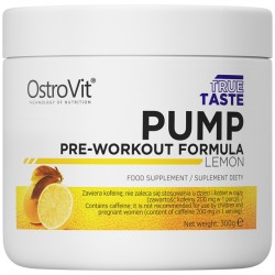 OstroVit Предтрен Pump Pre-Workout Formula (New Formula) - 300 грамм лимон
