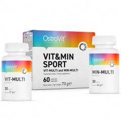 Отзывы Витаминно-минеральный комплекс OstroVit Vit&Min Sport - 60 капсул