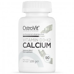 Отзывы Витамин Д3 + К2 + Кальций OstroVit Vitamin D3 + K2 + Calcium - 90 таблеток