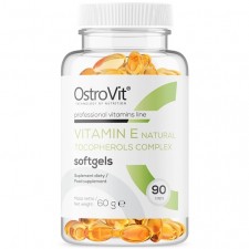OstroVit Vitamin E Natural Tocopherols Complex - 90 гелевых капсул
