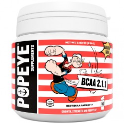 Popeye Supplements BCAA 2:1:1 - 250 грамм банановая жвачка