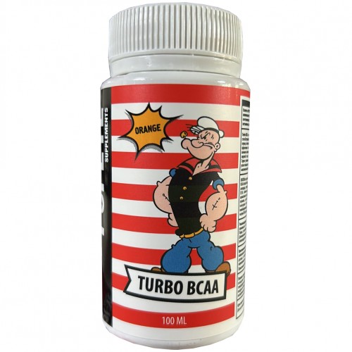 Незаменимые аминокислоты Popeye Supplements BCAA Turbo Shot - шот 100 мл апельсин