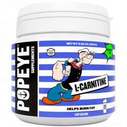 Popeye Supplements L-Carnitine - 250 грамм клубника-лайм