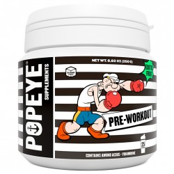 Popeye Supplements Pre-Workout - 250 грамм экзотические фрукты