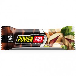 Power Pro протеиновый батончик Protein Bar 36% - 60 грамм фисташковое пралине