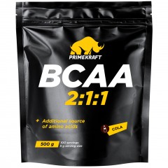 Незаменимые аминокислоты Prime Kraft BCAA 2:1:1 - 500 грамм