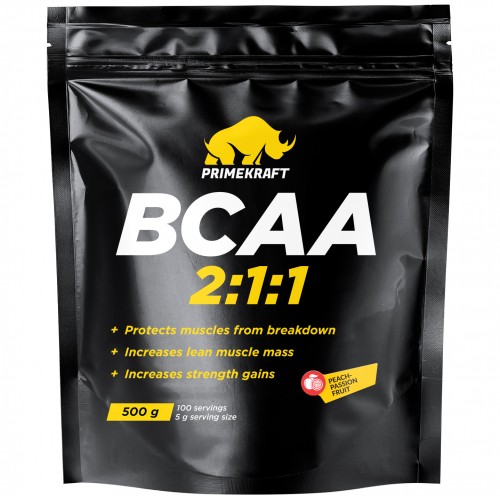 Незаменимые аминокислоты Prime Kraft BCAA 2:1:1 - 500 грамм арбуз
