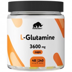 Prime Kraft L-Glutamine 3600 mg - 240 капсул