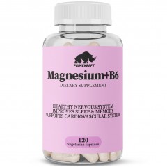 Отзывы Prime Kraft Magnesium + B6 - 120 вег.капсул