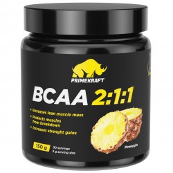 Prime Kraft BCAA 2:1:1 - 150 грамм ананас